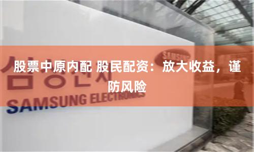 股票中原内配 股民配资：放大收益，谨防风险