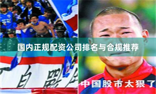 国内正规配资公司排名与合规推荐